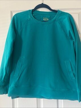 Lilly Pulitzer Teal Crewneck Sweatshirt